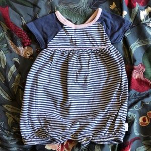 Burts bees baby bubble romper